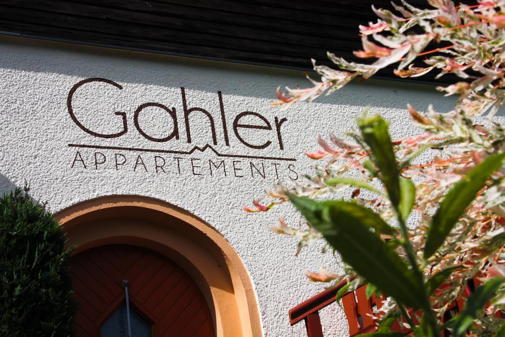 Appartements Gahler - Kurort Обервиезентал Екстериор снимка